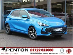 Blue Used 2024 MG MG3 Trophy Hatchback | £17,190 (Good price)