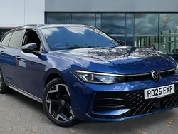Blue Used 2025 VW Passat R-line Estate | £37,053