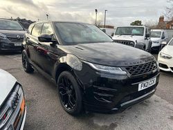 Black Used 2021 Land Rover Range Rover evoque R-Dynamic SUV | £25,990 (A bit pricey)
