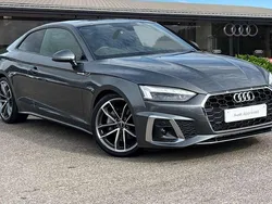 Grey Used 2023 Audi A5 S-Line Coupe | £26,690 (Good price)