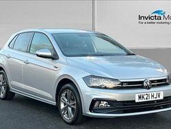 Reflex silver metallic Used 2021 VW Polo R-line Hatchback | £16,500 (A bit pricey)