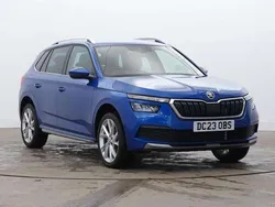 Blue Used 2023 Skoda Kamiq SE L Executive SUV | £20,395 (Fair price)