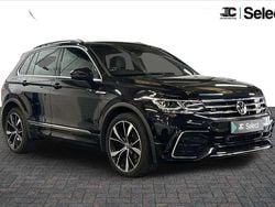 Black Used 2021 VW Tiguan R-line SUV | £23,000 (Fair price)