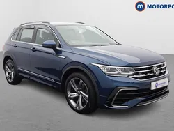 Blue Used 2024 VW Tiguan R-line Edition SUV | £28,999 (Good price)