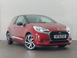 Red Used 2018 DS Automobiles DS3 Connected Chic Hatchback | £7,498 (Fair price)