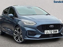 Blue Used 2021 Ford Fiesta ST-Line X Hatchback | £12,953 (Fair price)