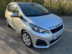 Silver Used 2016 Peugeot 108 Active Hatchback | £5,570 (Fair price)