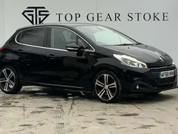 Black Used 2018 Peugeot 208 GT-line Hatchback | £7,295 (Fair price)