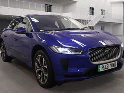 Blue Used 2021 Jaguar I-Pace SUV | £17,499 (Fair price)