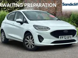 Frozen white (premium colour) Used 2022 Ford Fiesta Trend Hatchback | £11,882 (Good price)