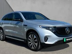 Hightech silver Used 2020 Mercedes EQC400 Edition 1 SUV | £28,050 (Fair price)