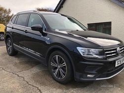 Black Used 2018 VW Tiguan Allspace SE SUV | £17,995 (Fair price)