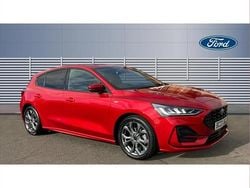 Red Used 2023 Ford Focus ST-Line Hatchback | £16,849 (Fair price)