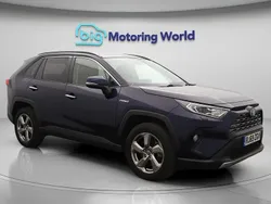 Blue Used 2020 Toyota RAV4 Hybrid SUV | £21,200 (Fair price)