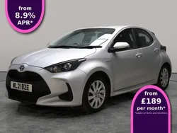 Silver Used 2021 Toyota Yaris Hybrid Hatchback | £13,952 (Good price)