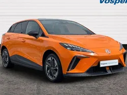 Orange Used 2023 MG MG4 EV Trophy Hatchback | £15,589 (Fair price)