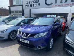 Blue Used 2014 Nissan Qashqai Acenta Premium SUV | £5,495 (Fair price)