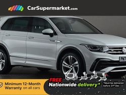 White Used 2023 VW Tiguan R-line Edition SUV | £26,697 (Fair price)