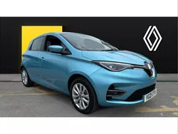 Blue Used 2021 Renault Zoe Iconic Hatchback | £10,309 (Fair price)