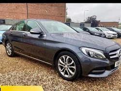 Grey Used 2015 Mercedes C200 Sedan | £9,495 (Fair price)