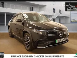Black Used 2021 Mercedes EQA250 AMG Line Premium SUV | £20,549 (Fair price)