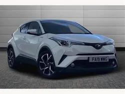 White Used 2019 Toyota C-HR Design SUV | £16,995 (Fair price)