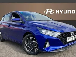 Blue Used 2022 Hyundai i20 SE Hatchback | £14,194 (Fair price)