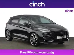 Black Used 2022 Ford Fiesta ST-Line Hatchback | £14,399 (Fair price)