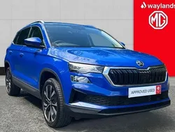 Blue Used 2022 Skoda Karoq SE L SUV | £22,641 (Fair price)