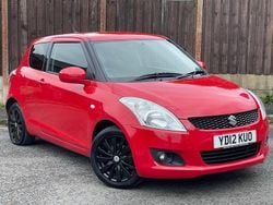 Red Used 2012 Suzuki Swift SZ4 Hatchback | £2,395 (Fair price)
