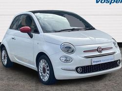 White Used 2022 Fiat 500 Red Hatchback | £9,289