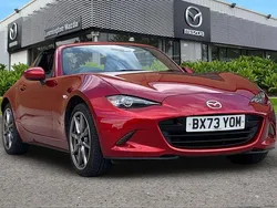 Red Used 2023 Mazda MX5 Exclusive-Line Cabriolet | £23,980 (A bit pricey)