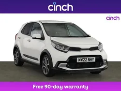 White Used 2022 Kia Picanto X-Line Hatchback | £12,949 (Fair price)