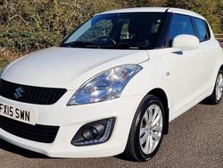 White Used 2015 Suzuki Swift SZ3 Hatchback | £4,295 (Fair price)