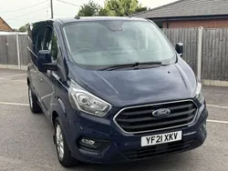 Blue Used 2021 Ford Transit Custom Limited Van | £12,000 (Good price)