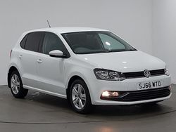 White Used 2017 VW Polo Match Hatchback | £8,998 (Fair price)