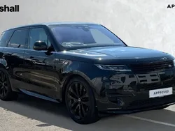 Metallic santorini black Used 2023 Land Rover Range Rover Sport First Edition SUV | £93,765 (Good price)