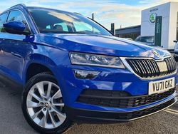 Blue Used 2022 Skoda Karoq SE L SUV | £14,995 (Fair price)