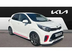 White Used 2020 Kia Picanto GT-Line Hatchback | £10,676 (Fair price)