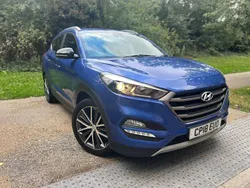 Blue Used 2018 Hyundai Tucson GO! SUV | £11,499 (Good price)