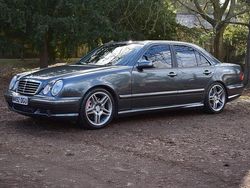 Silver Used 2000 Mercedes E55 AMG Sedan | £9,950