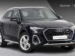 Black Used 2022 Audi Q5 S-Line SUV | £25,000 (Good price)