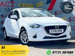 White Used 2018 Mazda 2 Hatchback | £7,995 (Super price)