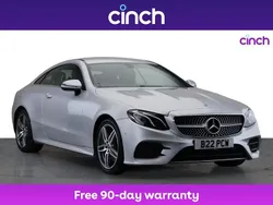 Silver Used 2017 Mercedes E300 AMG line Coupe | £17,049 (Good price)