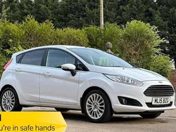 White Used 2015 Ford Fiesta Titanium Hatchback | £3,990 (Fair price)