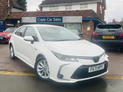 White Used 2021 Toyota Corolla Sedan | £15,495 (A bit pricey)