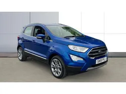 Blue Used 2019 Ford Ecosport Titanium SUV | £9,466 (Fair price)