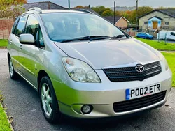 Silver Used 2002 Toyota Corolla Verso MPV | £1,290