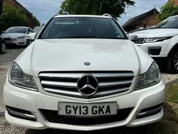 White Used 2013 Mercedes C220 Executive Estate | £4,875 (Fair price)