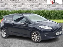 Black Used 2017 Ford Fiesta Titanium Hatchback | £5,995 (Good price)
